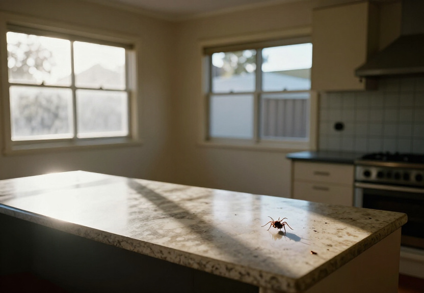 Termite damage in a Birrong home before treatment